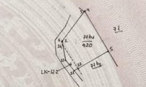 Chính chủ bán lô góc 420m2 tại Phú Thịnh – Minh Phú – Sóc Sơn giá 9,x tr/m2