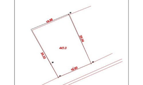Chính chủ bán mảnh 445m2 vuông vắn tại Thanh Trí – Minh Phú – Sóc Sơn giá chỉ 11,x tr/m2