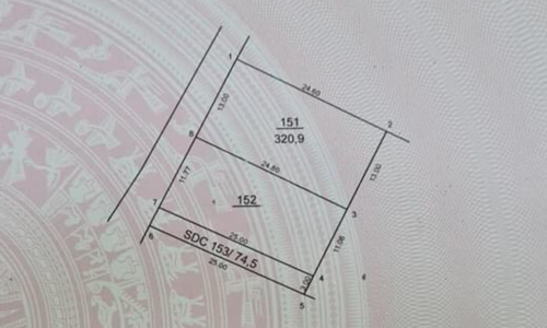 Đã bán – Bán mảnh đất 320m tại Thái Lai – Minh Trí – Sóc Sơn , giá chỉ 9,x tr/m2