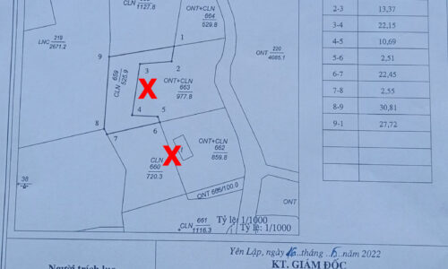 Bán 1600m2 100tc mt 30m xã Nga Hoàng, huyện Yên Lập, Phú Thọ giá chỉ 6xx triệu