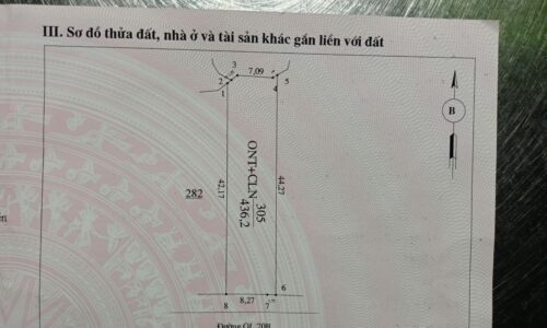 Bán 436m2 QL70B tại Hưng Long – Yên Lập – Phú Thọ giá 2,x tỷ 0988092745